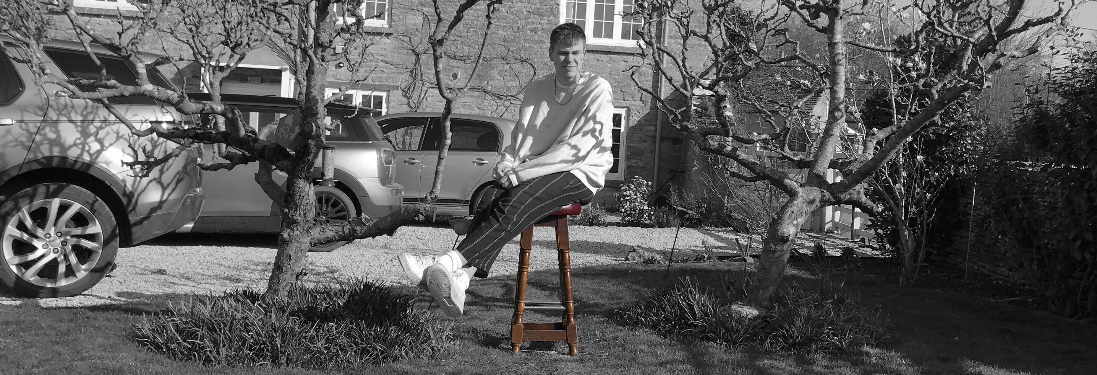 Lew in a garden